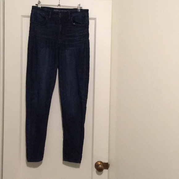 American Eagle High Rise Blue Jean size 8 - Picture 1 of 7